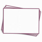 Leitner Flashcards A5L Retro Dotted purple