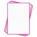 Leitner Flashcards A5P Classic Lined pink