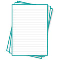 Leitner Flashcards A5P Classic Lined turquoise