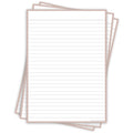 Leitner Flashcards A5P Earth Lined greige