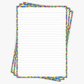 Leitner Flashcards A5P Lined Confetti