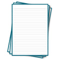 Leitner Flashcards A5P Retro Lined blue