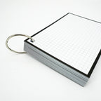 Leitner Flashcards A6 Classic Squared black 5