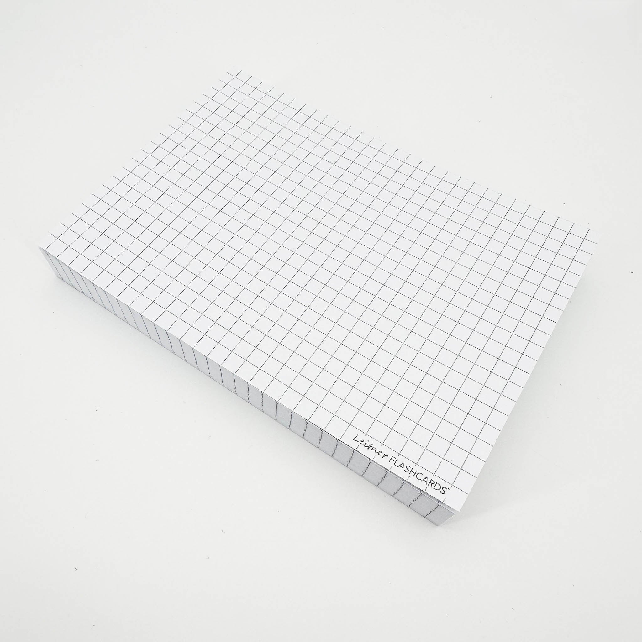 Leitner Flashcards A6 Classic Squared white 2