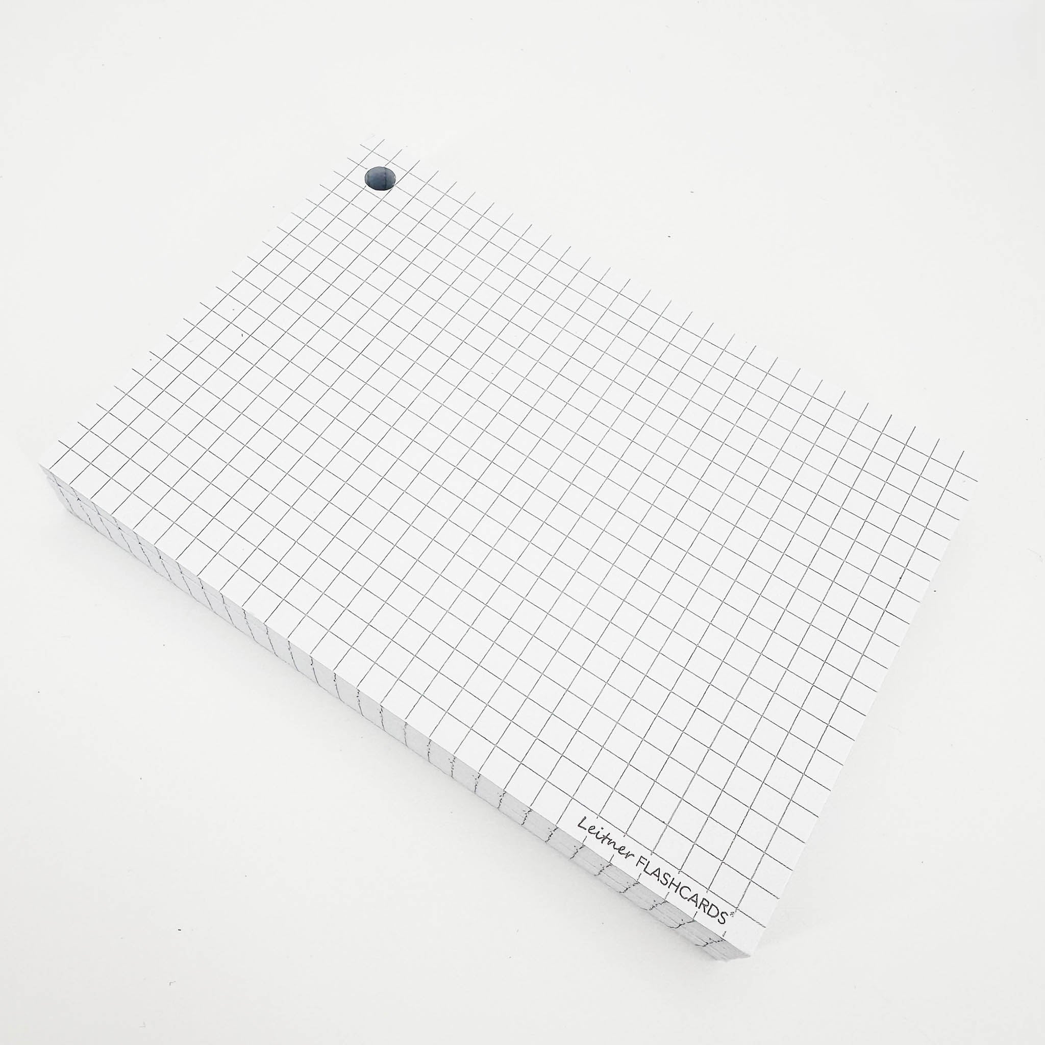 Leitner Flashcards A6 Classic Squared white 4