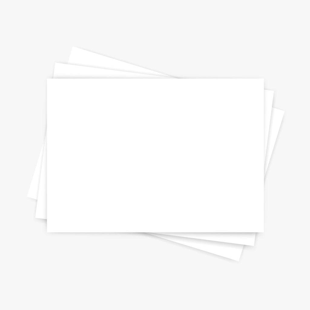 Leitner Flashcards A6 Classic Blank - white