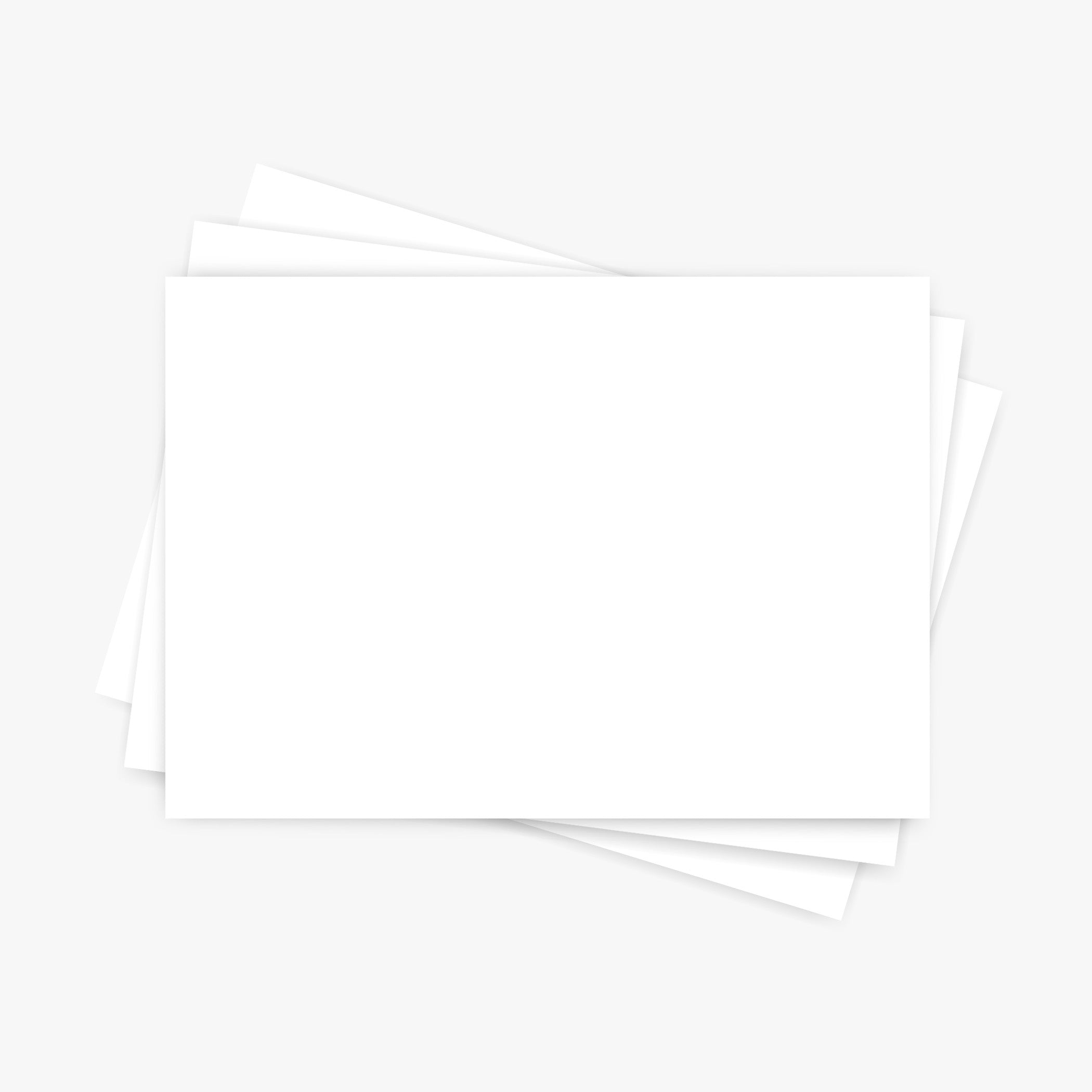 Leitner Flashcards A6 Classic Blank - white