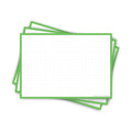 Leitner Flashcards A6 Classic Dotted green