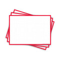 Leitner Flashcards A6 Classic Dotted red