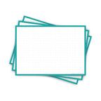 Leitner Flashcards A6 Classic Dotted turquoise