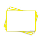 Leitner Flashcards A6 Classic Dotted yellow
