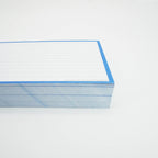 Leitner Flashcards A6 Classic Lined blue 3