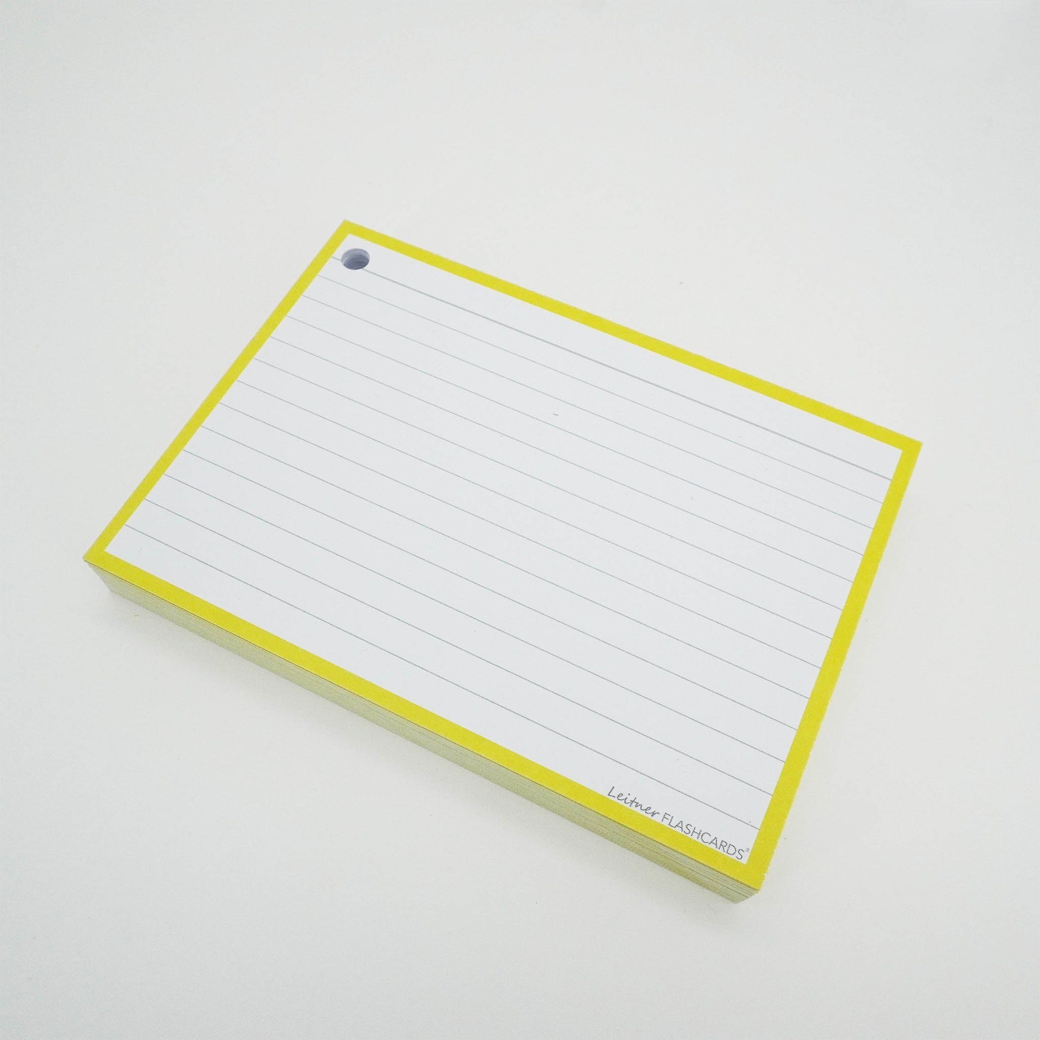 Leitner Flashcards A6 Classic Lined green 2