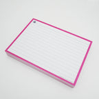 Leitner Flashcards A6 Classic Lined pink 2