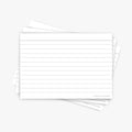 Leitner Flashcards A6 Classic Lined white