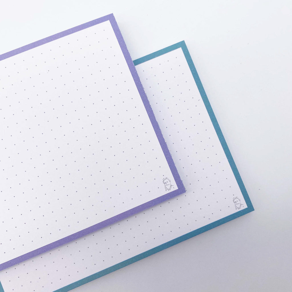 Leitner Flashcards A6 Duo Dotted - Lavender Sunset