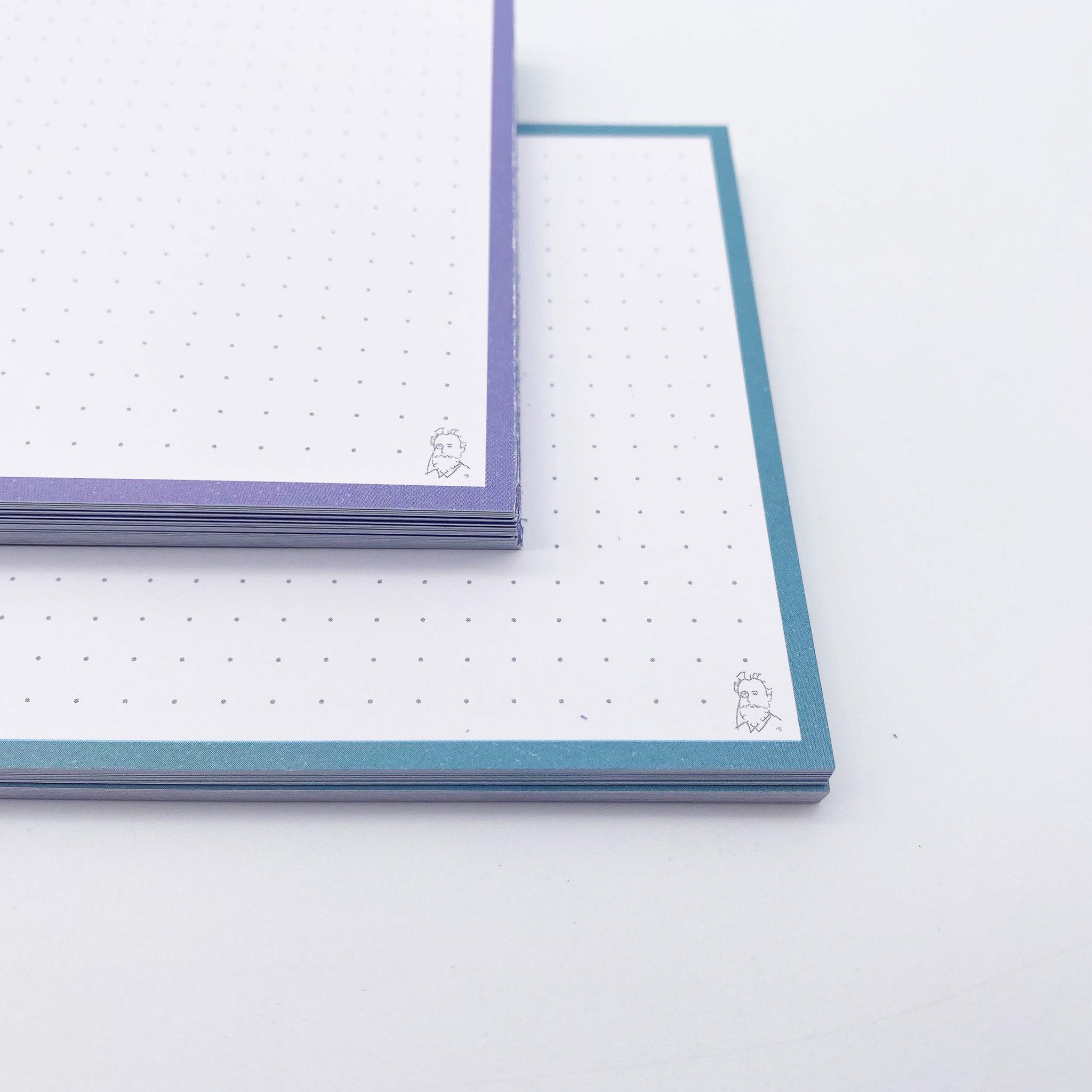 Leitner Flashcards A6 Duo Dotted - Lavender Sunset