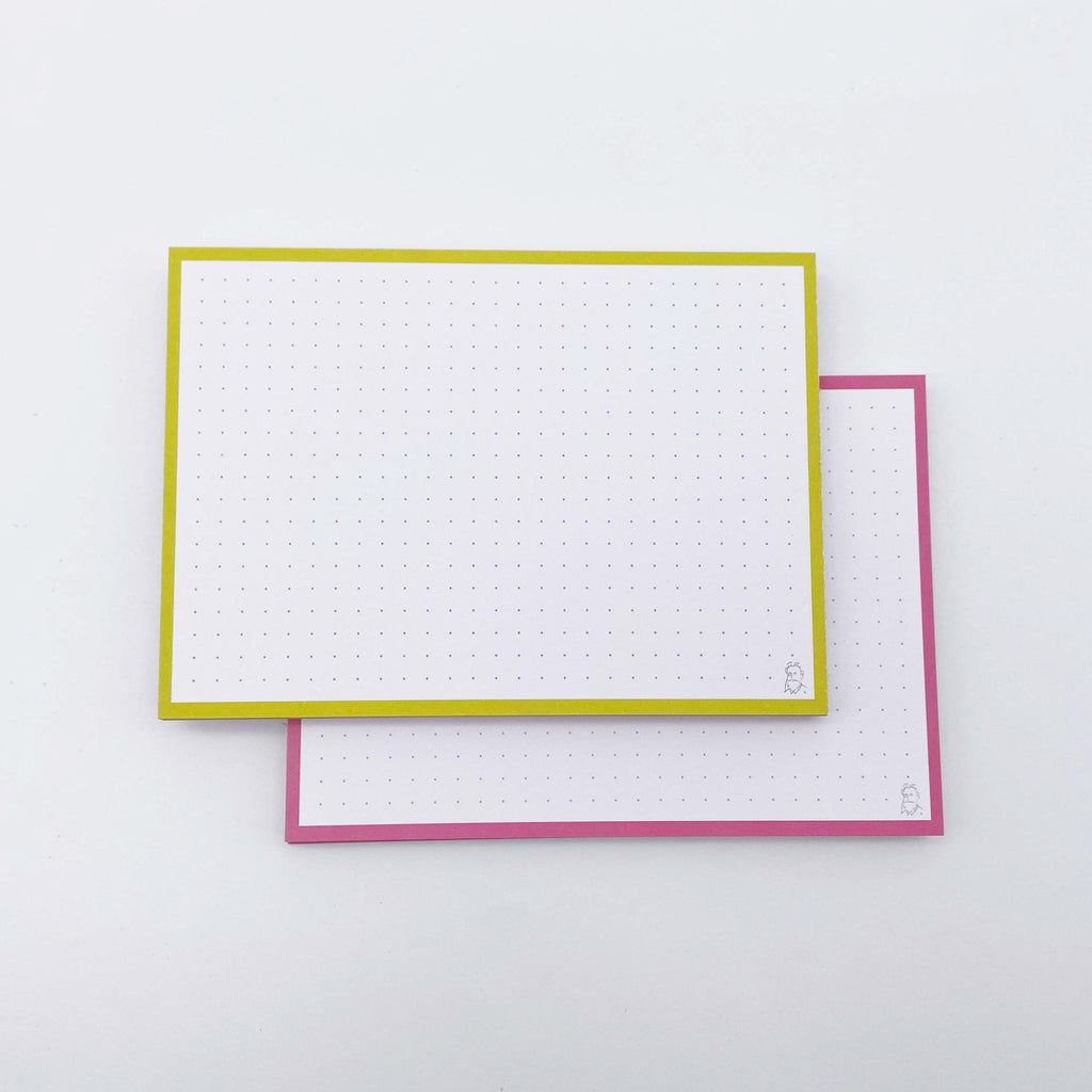 Leitner Flashcards A6 Duo Dotted - Mango-Raspberry Sorbet