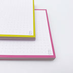 Leitner Flashcards A6 Duo Dotted - Mango-Raspberry Sorbet