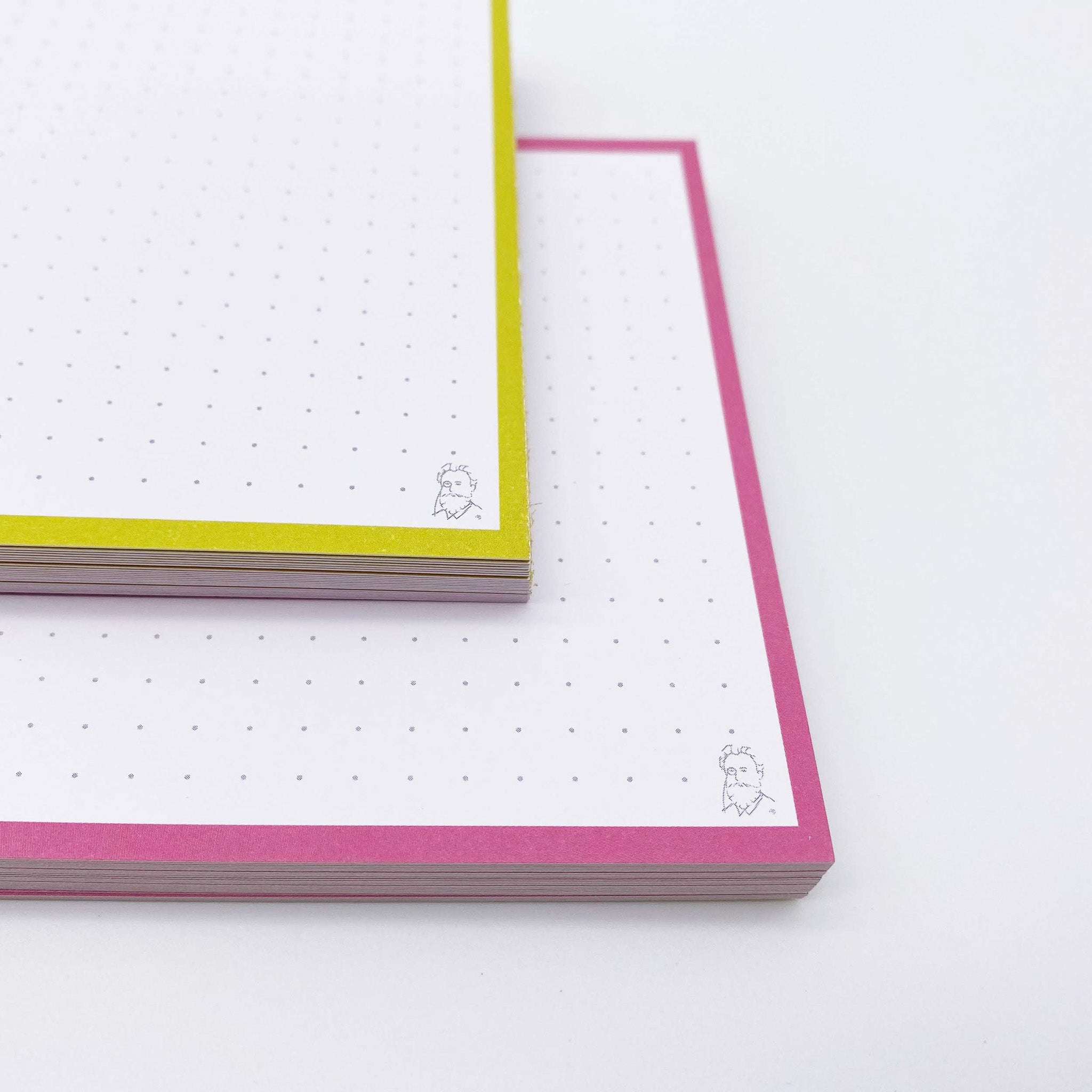 Leitner Flashcards A6 Duo Dotted - Mango-Raspberry Sorbet