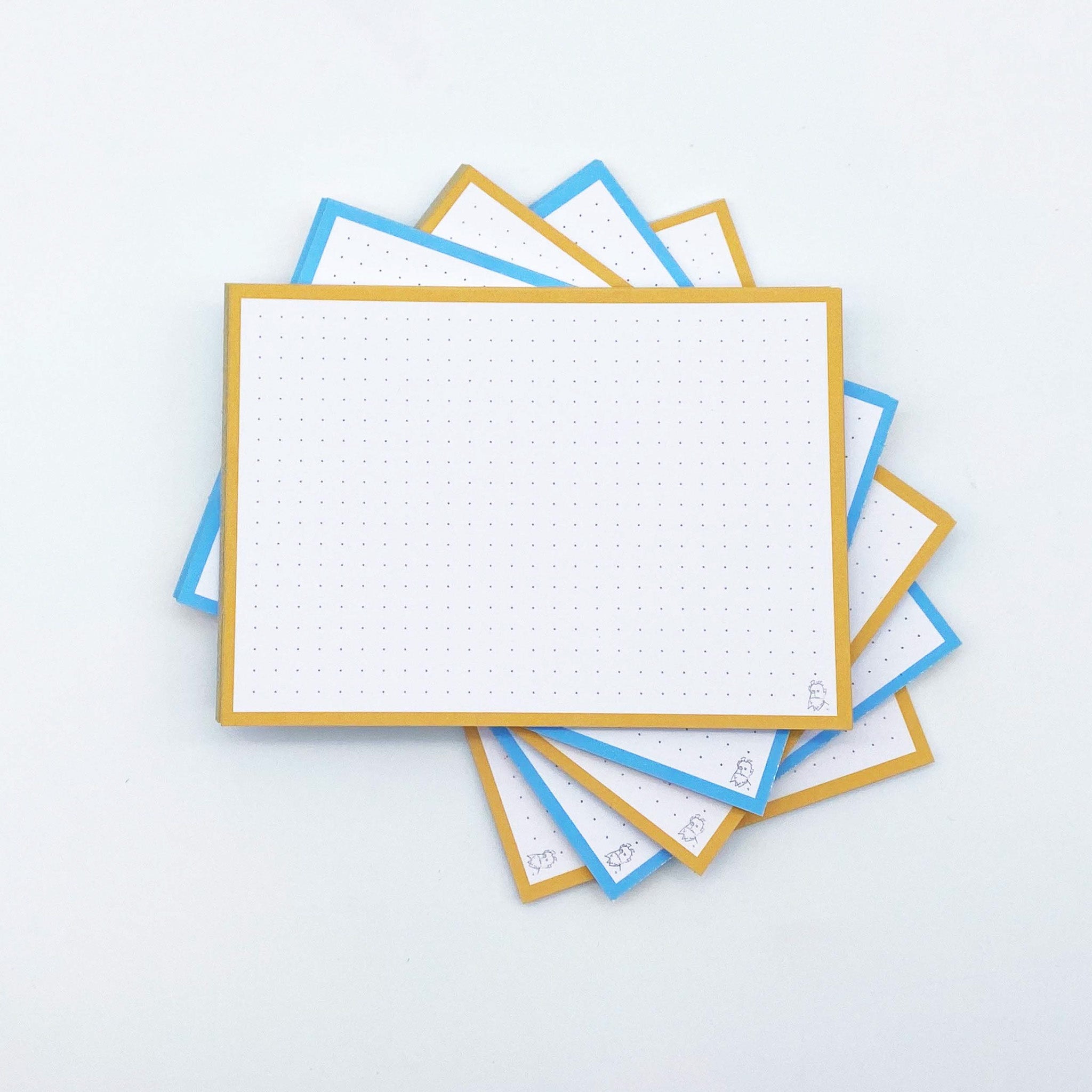 Leitner Flashcards A6 Duo Dotted - Walk on the Beach