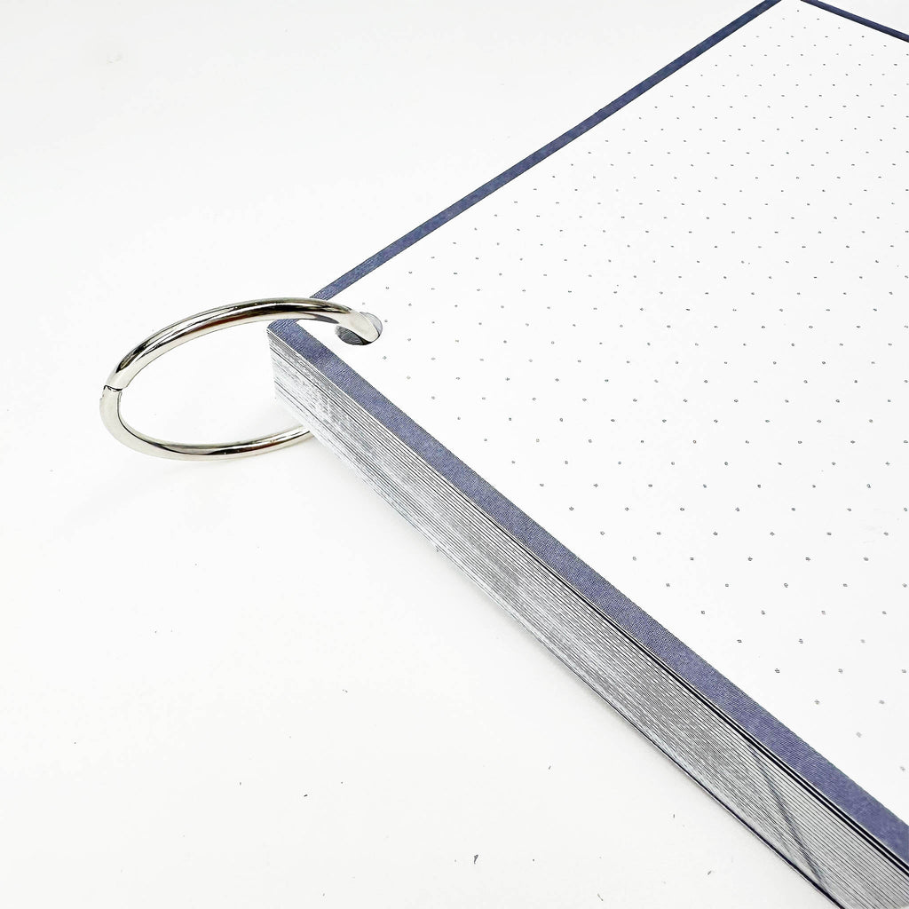 Leitner Flashcards A6 Earth Dotted blue 4
