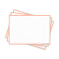 Leitner Flashcards A6 Earth Dotted pink