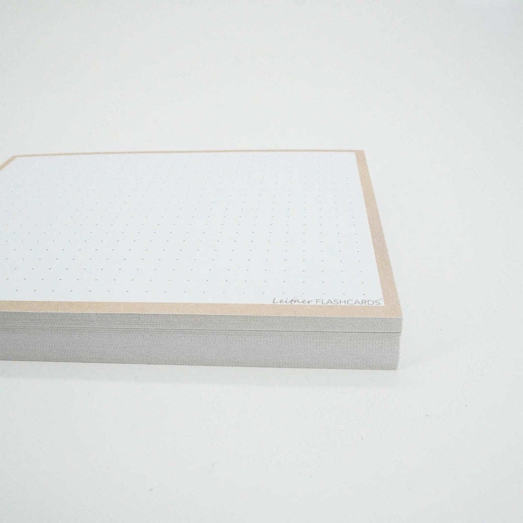 Leitner Flashcards A6 Earth Dotted sand 3