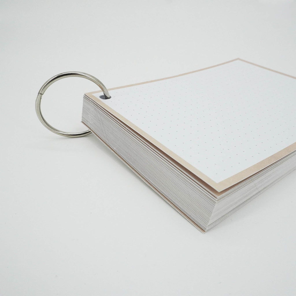 Leitner Flashcards A6 Earth Dotted sand 5