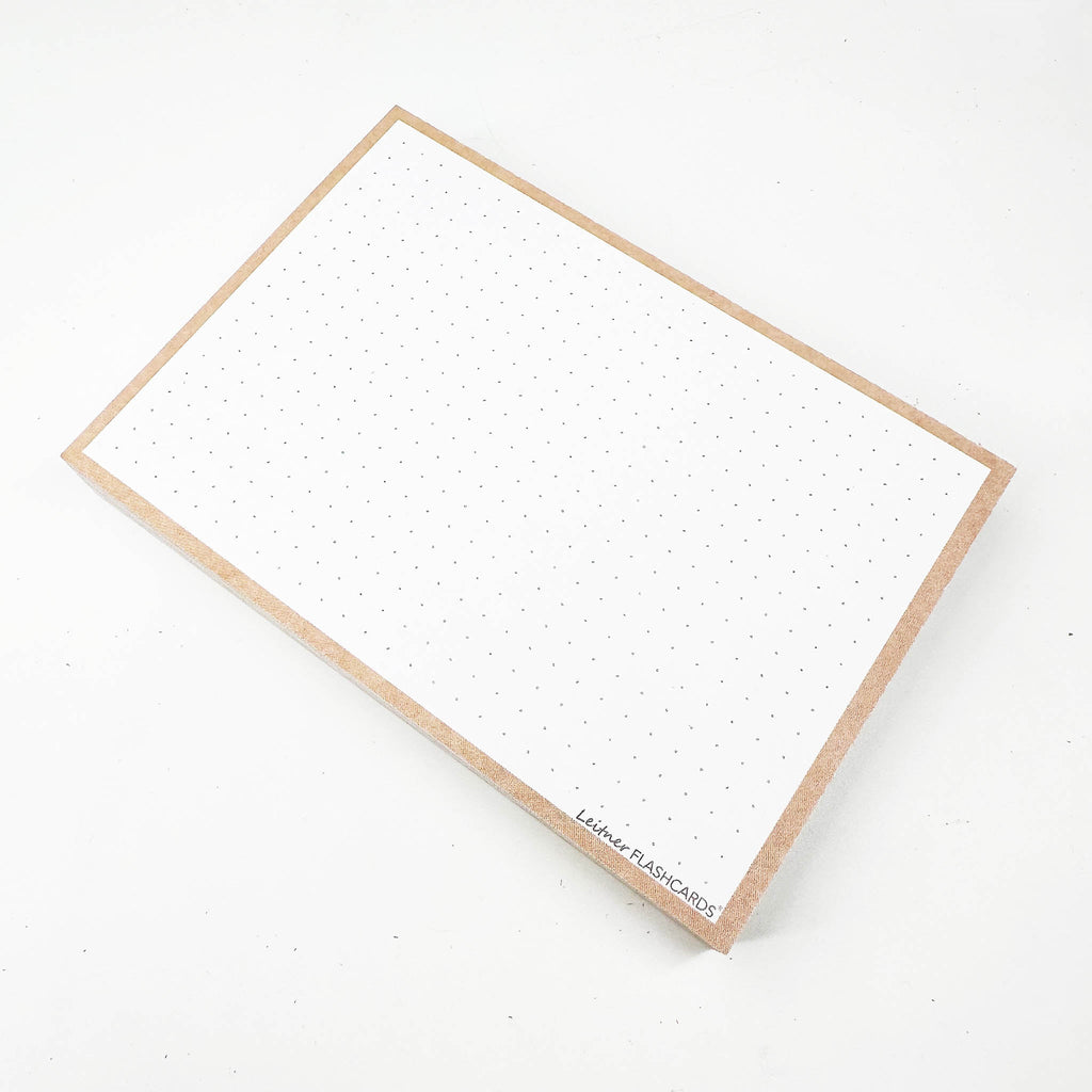 Leitner Flashcards A6 Earth Dotted sand 6