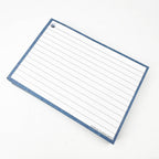Leitner Flashcards A6 Earth Lined blue 4
