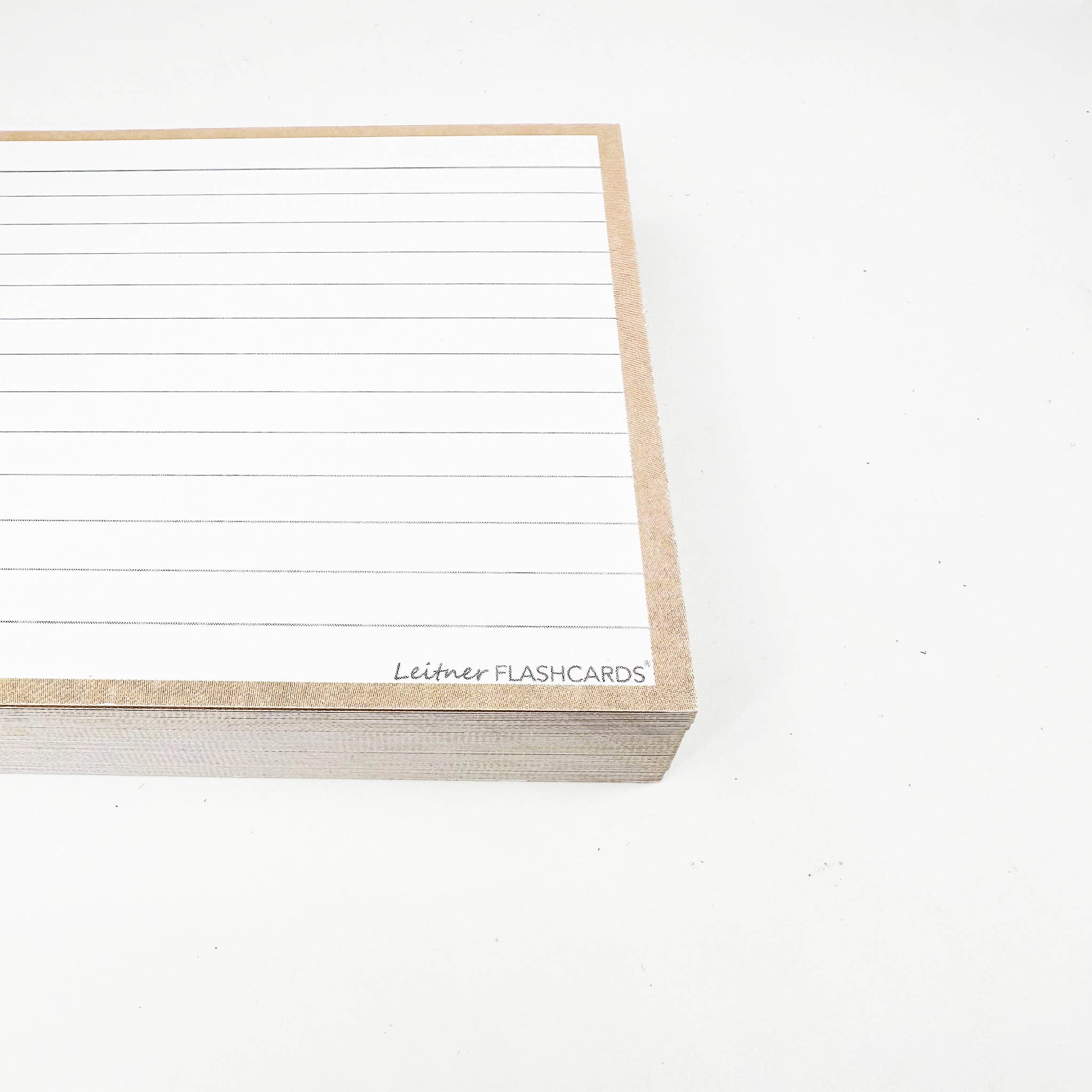 Leitner Flashcards A6 Earth Lined sand 3