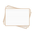 Leitner Flashcards A6 Earth Lined sand