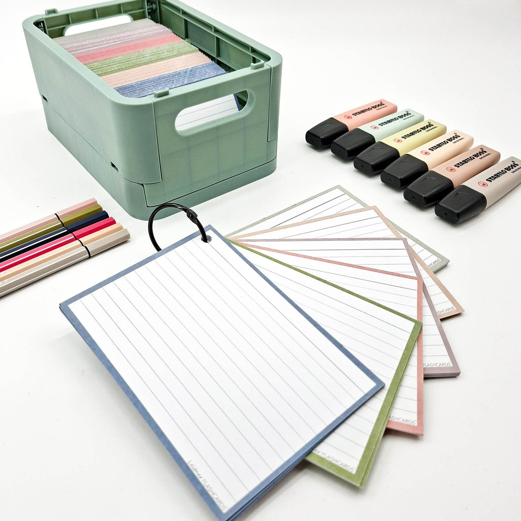 Leitner Flashcards A6 Earth Dotted lifestyle