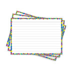Leitner Flashcards A6 Lined Confetti