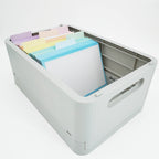 Leitner Flashcards A6 Pastel Dotted blue 2