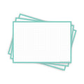 Leitner Flashcards A6 Pastel Dotted green