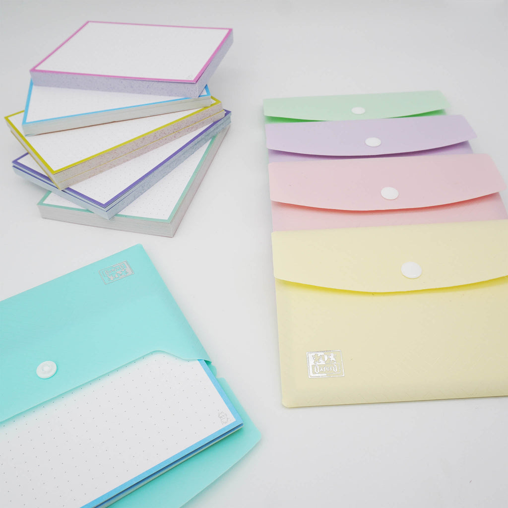 Leitner Flashcards A6 Pastel Dotted lifestyle 2