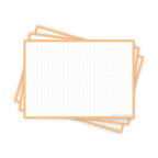 Leitner Flashcards A6 Pastel Dotted orange