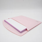 Leitner Flashcards A6 Pastel Dotted pink lifestyle