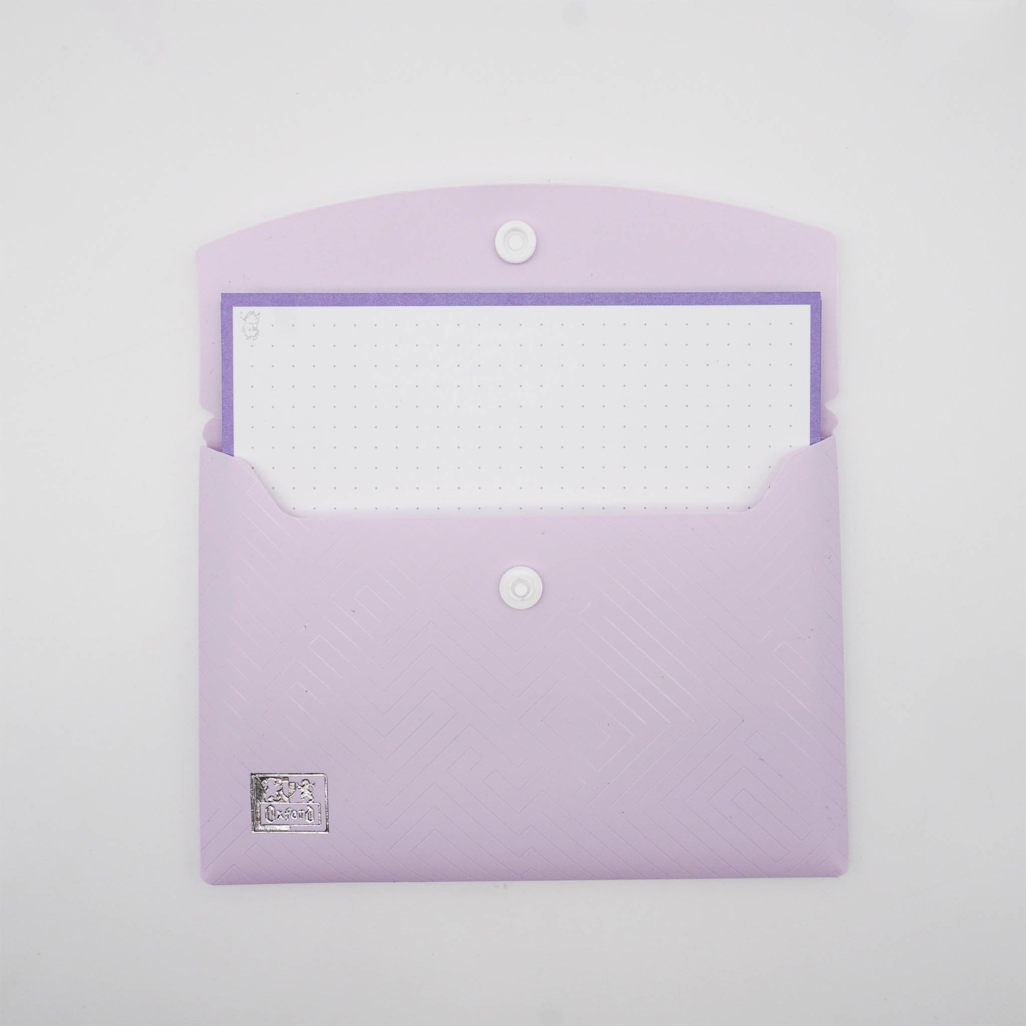 Leitner Flashcards A6 Pastel Dotted purple lifestyle 2