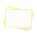 Leitner Flashcards A6 Pastel Dotted yellow