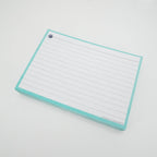 Leitner Flashcards A6 Pastel Lined green 5
