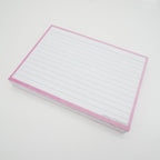 Leitner Flashcards A6 Pastel Lined pink 3