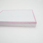 Leitner Flashcards A6 Pastel Lined pink 4