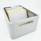 Leitner Flashcards A6 Pastel Lined yellow 2