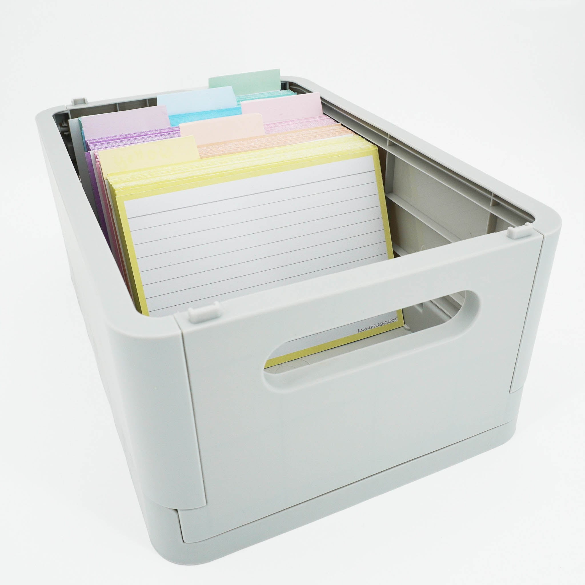 Leitner Flashcards A6 Pastel Lined yellow 2