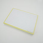 Leitner Flashcards A6 Pastel Lined yellow 3