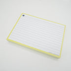Leitner Flashcards A6 Pastel Lined yellow 5