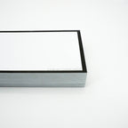 Leitner Flashcards A7 Classic Blank black border 3
